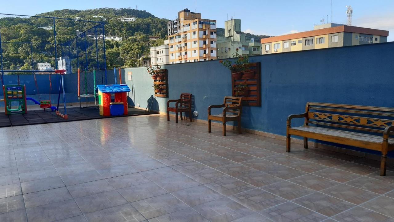 500M Da Praia, Predio Cm Piscina, 1Garagem, Wi-Fi 300 Mbps, Centro De Guaruja, Proximo A Praia E Comercio, Horarios Check-In E Check-Out Flexiveis, Churrasqueira, Kültér fotó