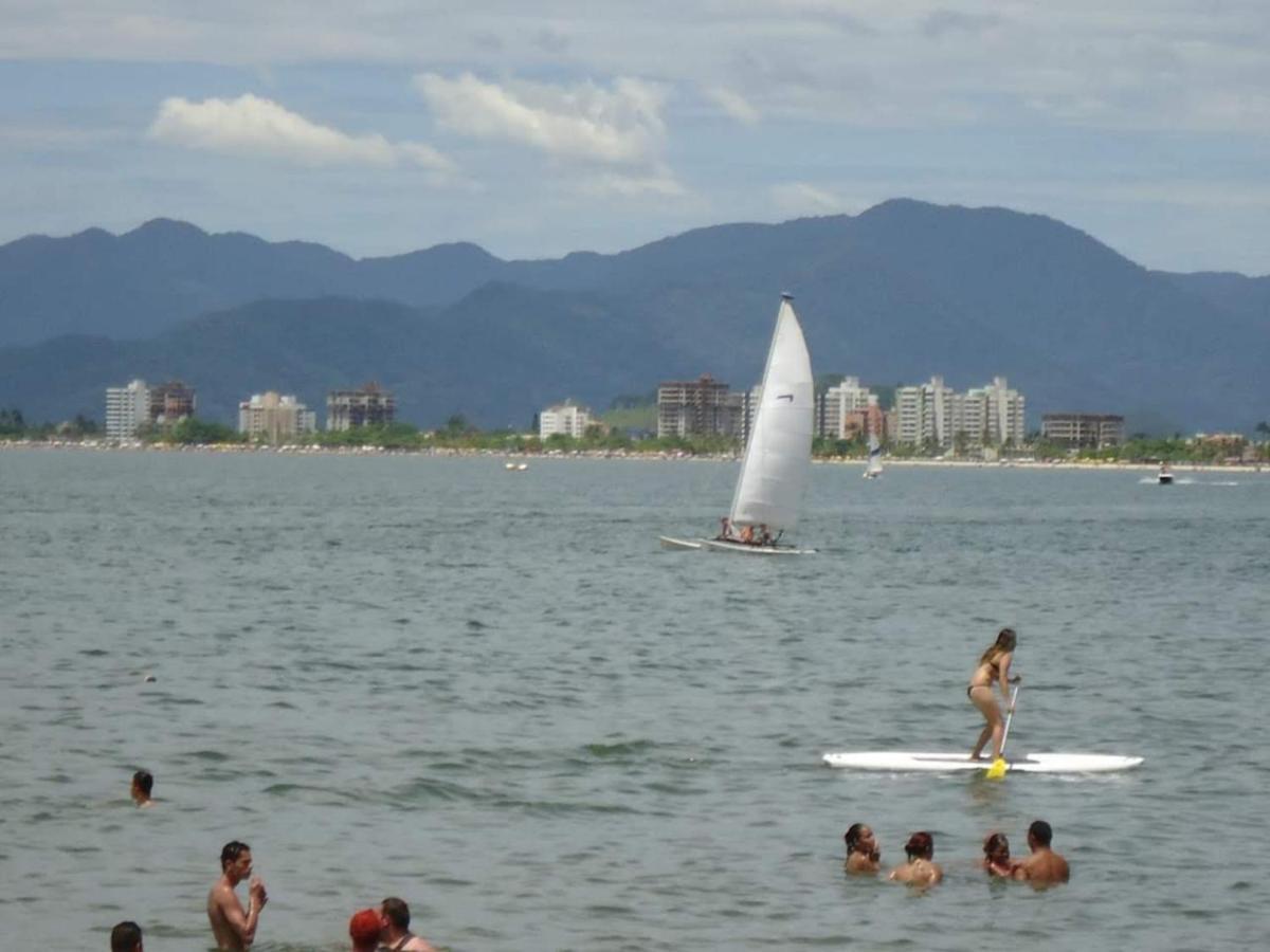 500M Da Praia, Predio Cm Piscina, 1Garagem, Wi-Fi 300 Mbps, Centro De Guaruja, Proximo A Praia E Comercio, Horarios Check-In E Check-Out Flexiveis, Churrasqueira, Kültér fotó